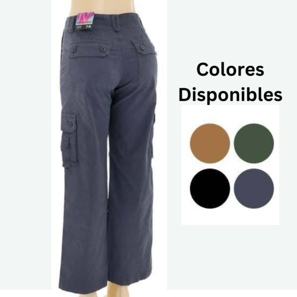 Pantalon de Mujer Cargo Pants - Imagen 2