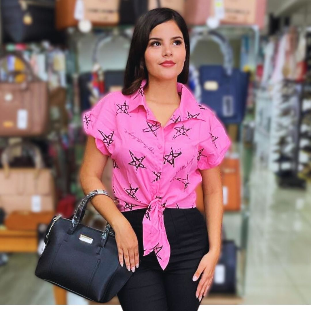 Blusa de mujer rosa